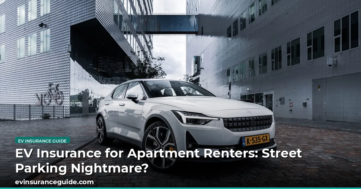 EV Insurance for Apartment Renters: Street Parking Nightmare?