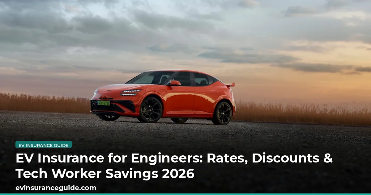 EV Insurance for Engineers: Rates, Discounts & Tech Worker Savings 2026