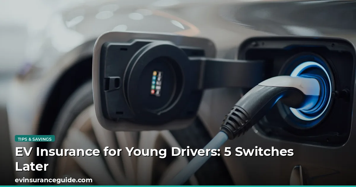EV Insurance for Young Drivers: 5 Switches Later