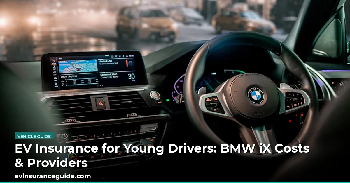 EV Insurance for Young Drivers: BMW iX Costs & Providers