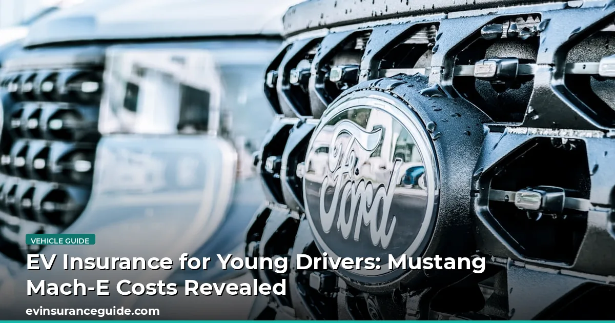 EV Insurance for Young Drivers: Mustang Mach-E Costs Revealed