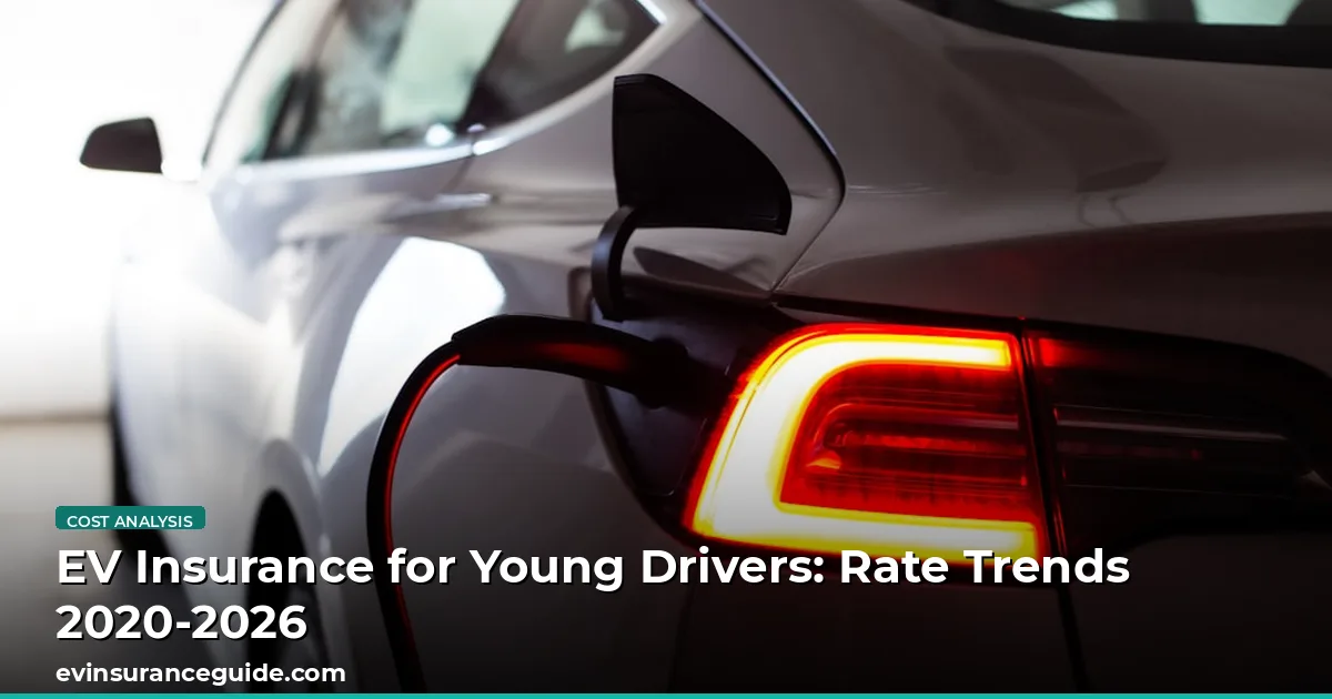 EV Insurance for Young Drivers: Rate Trends 2020-2026
