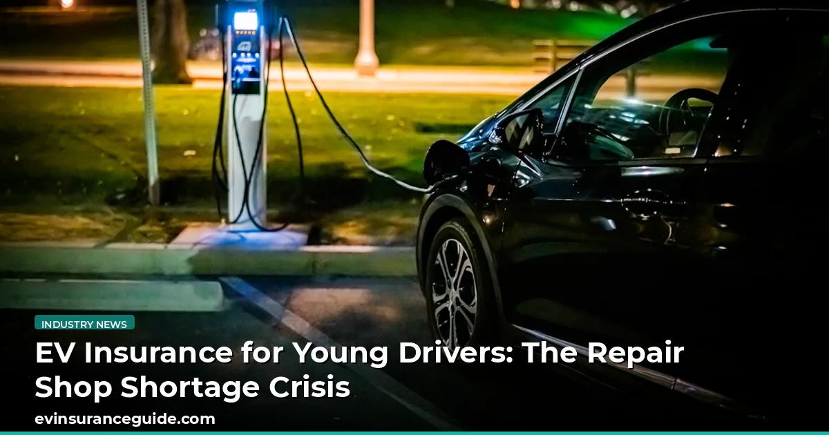EV Insurance for Young Drivers: The Repair Shop Shortage Crisis