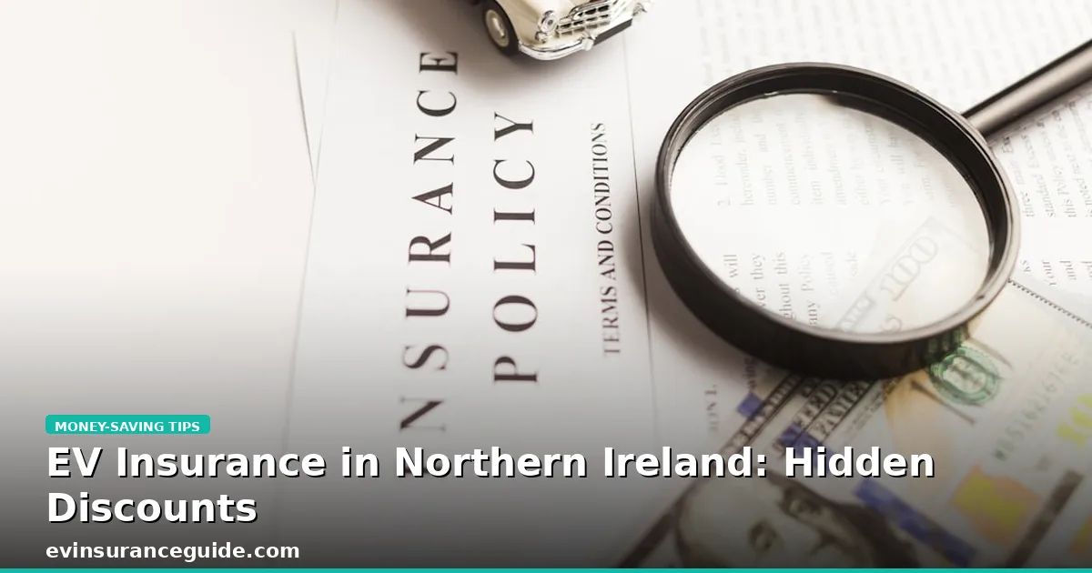 EV Insurance in Northern Ireland: Hidden Discounts