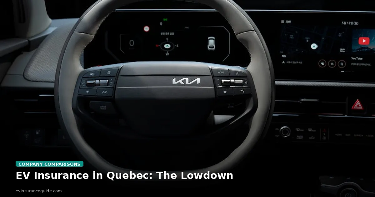 EV Insurance in Quebec: The Lowdown