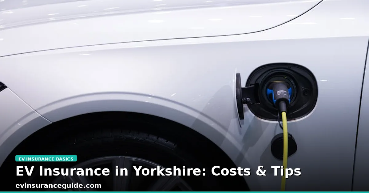 EV Insurance in Yorkshire: Costs & Tips