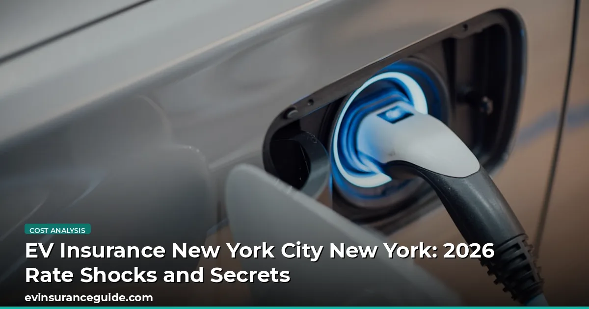 EV Insurance New York City New York: 2026 Rate Shocks and Secrets
