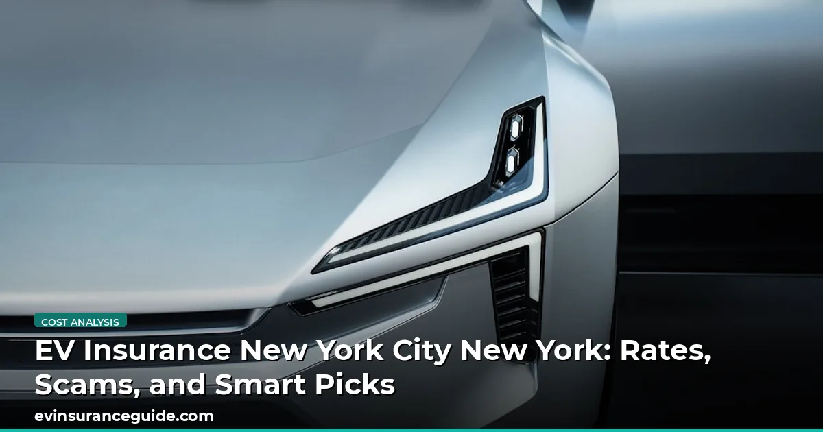EV Insurance New York City New York: Rates, Scams, and Smart Picks