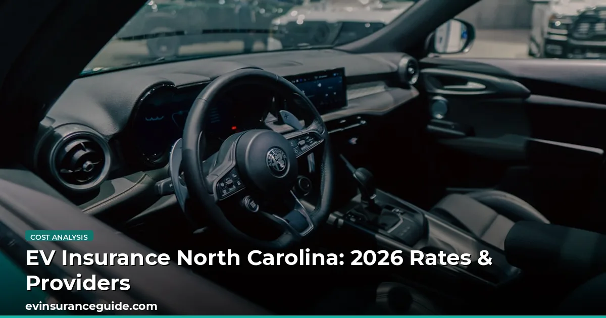 EV Insurance North Carolina: 2026 Rates & Providers