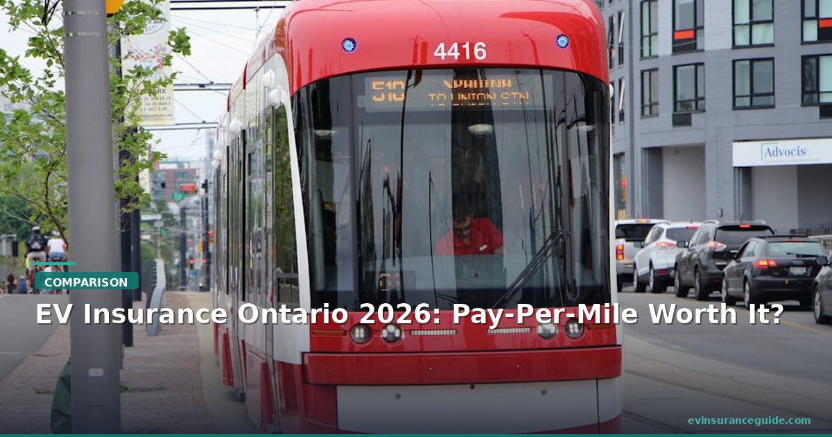 EV Insurance Ontario 2026: Pay-Per-Mile Worth It?