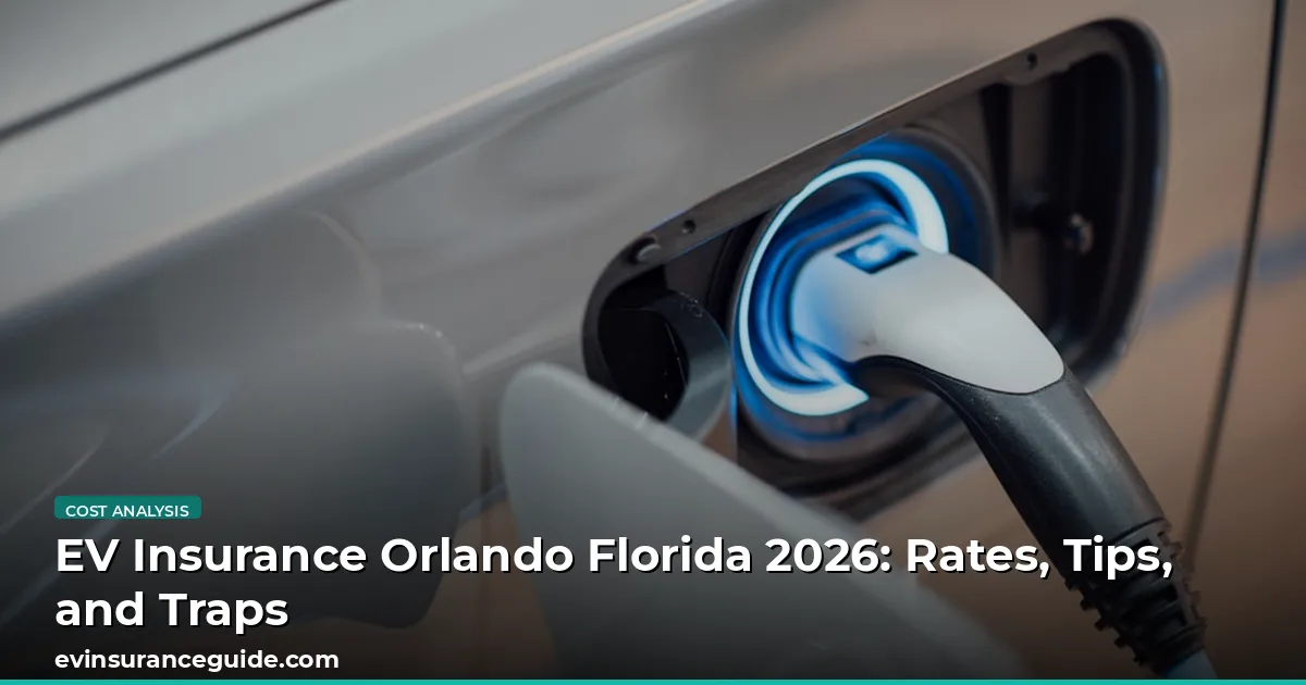 EV Insurance Orlando Florida 2026: Rates, Tips, and Traps