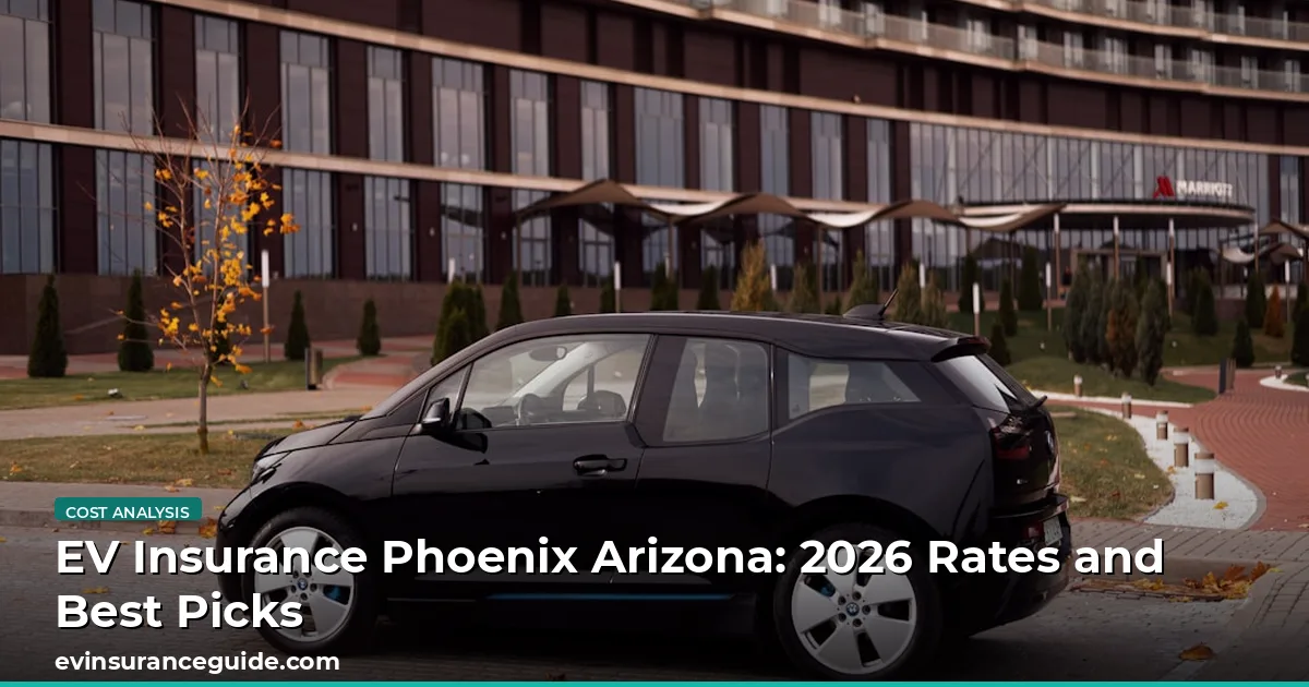 EV Insurance Phoenix Arizona: 2026 Rates and Best Picks
