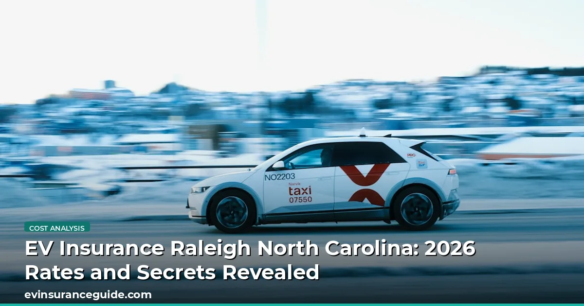 EV Insurance Raleigh North Carolina: 2026 Rates and Secrets Revealed