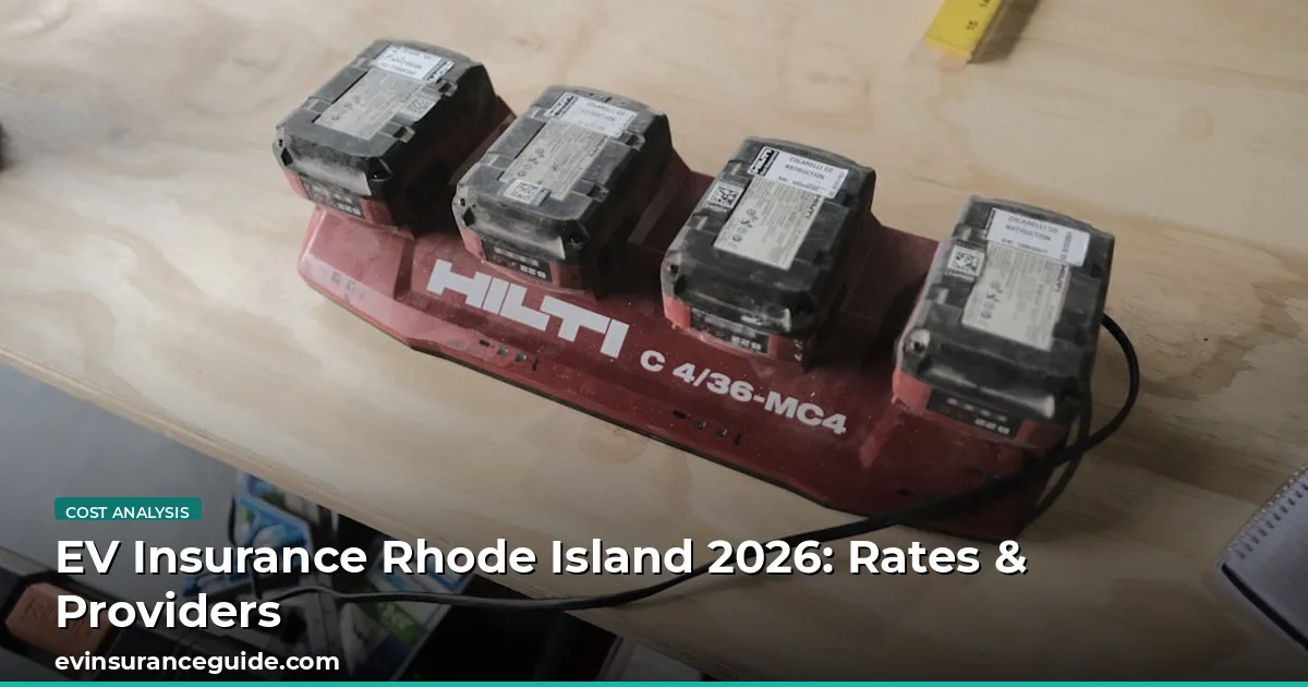 EV Insurance Rhode Island 2026: Rates & Providers