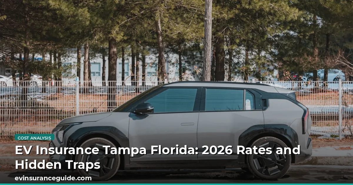 EV Insurance Tampa Florida: 2026 Rates and Hidden Traps