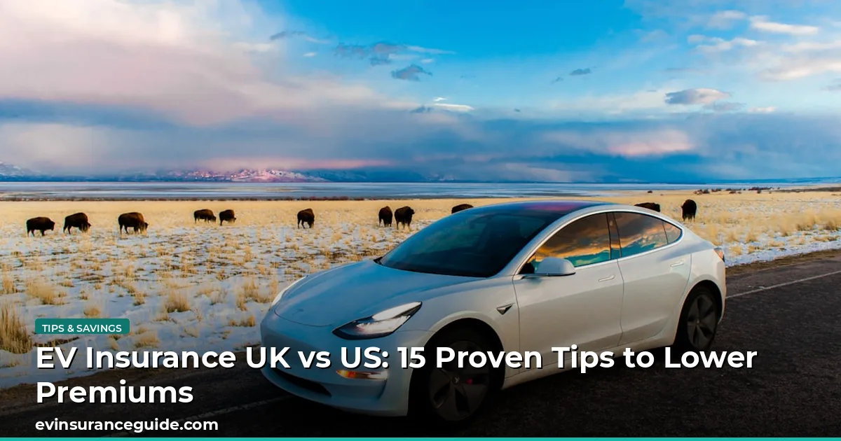 EV Insurance UK vs US: 15 Proven Tips to Lower Premiums