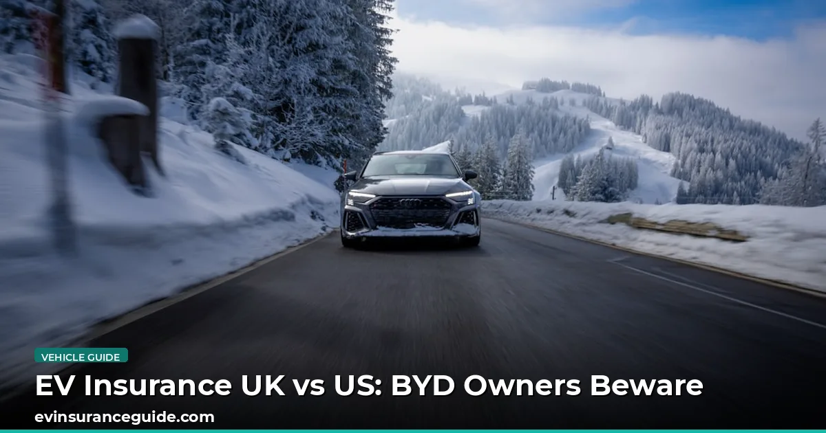 EV Insurance UK vs US: BYD Owners Beware
