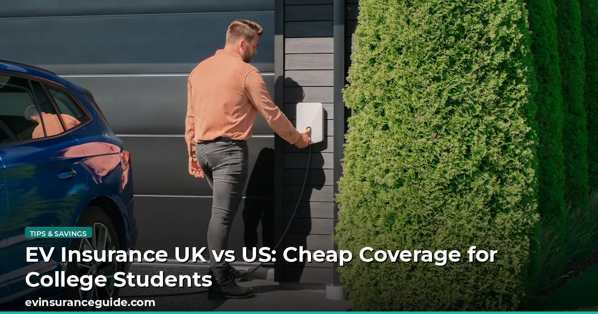 EV Insurance UK vs US: Cheap Coverage for College Students