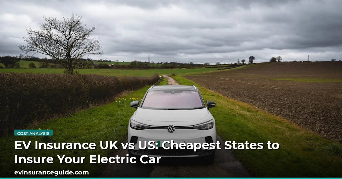 EV Insurance UK vs US: Cheapest States to Insure Your Electric Car