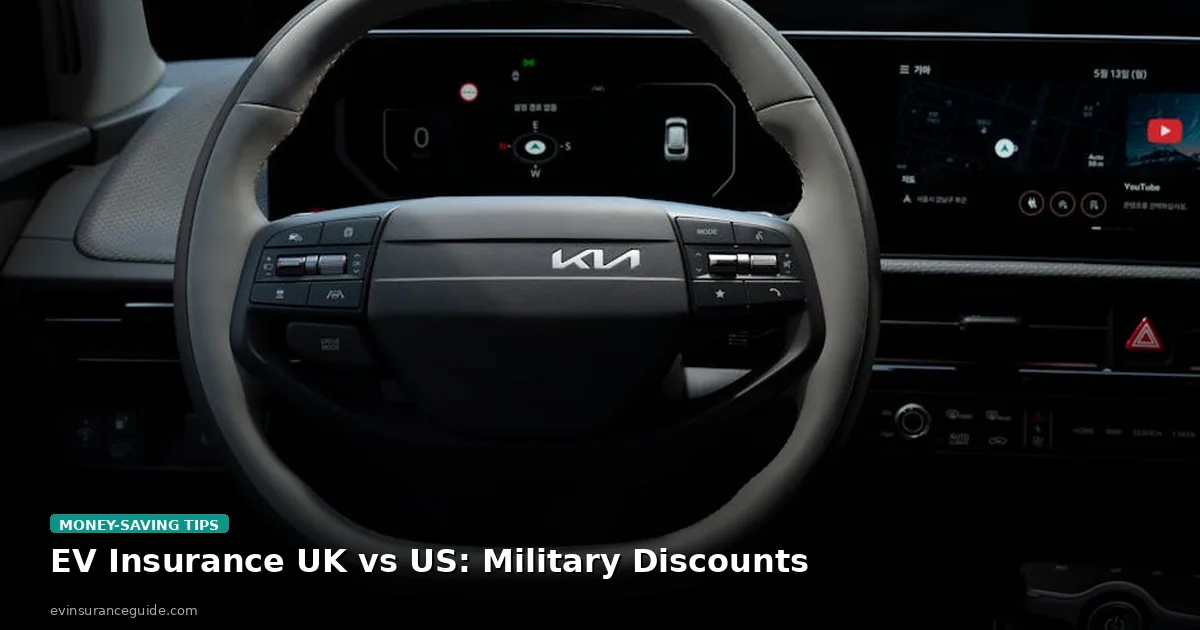 EV Insurance UK vs US: Military Discounts