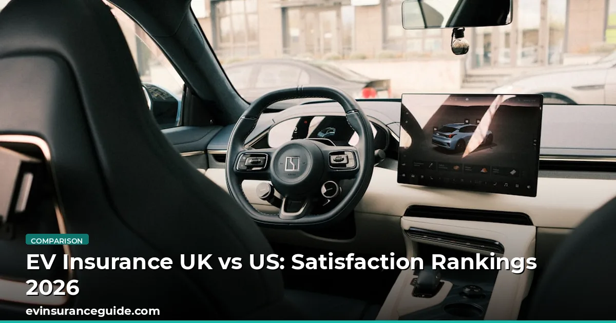 EV Insurance UK vs US: Satisfaction Rankings 2026