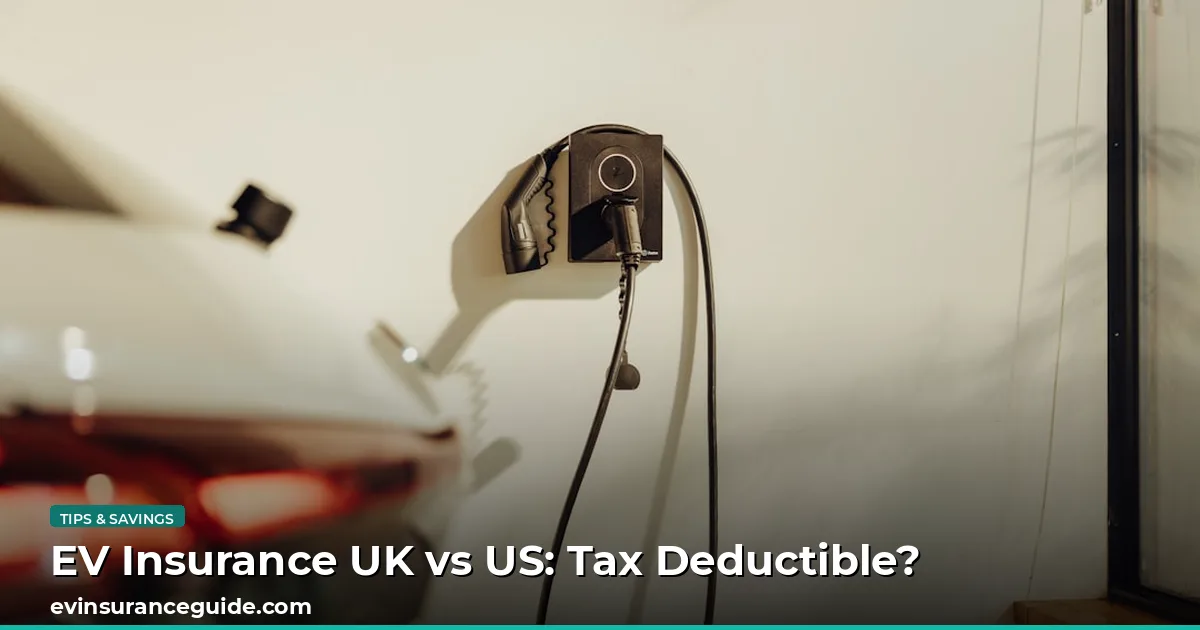 EV Insurance UK vs US: Tax Deductible?