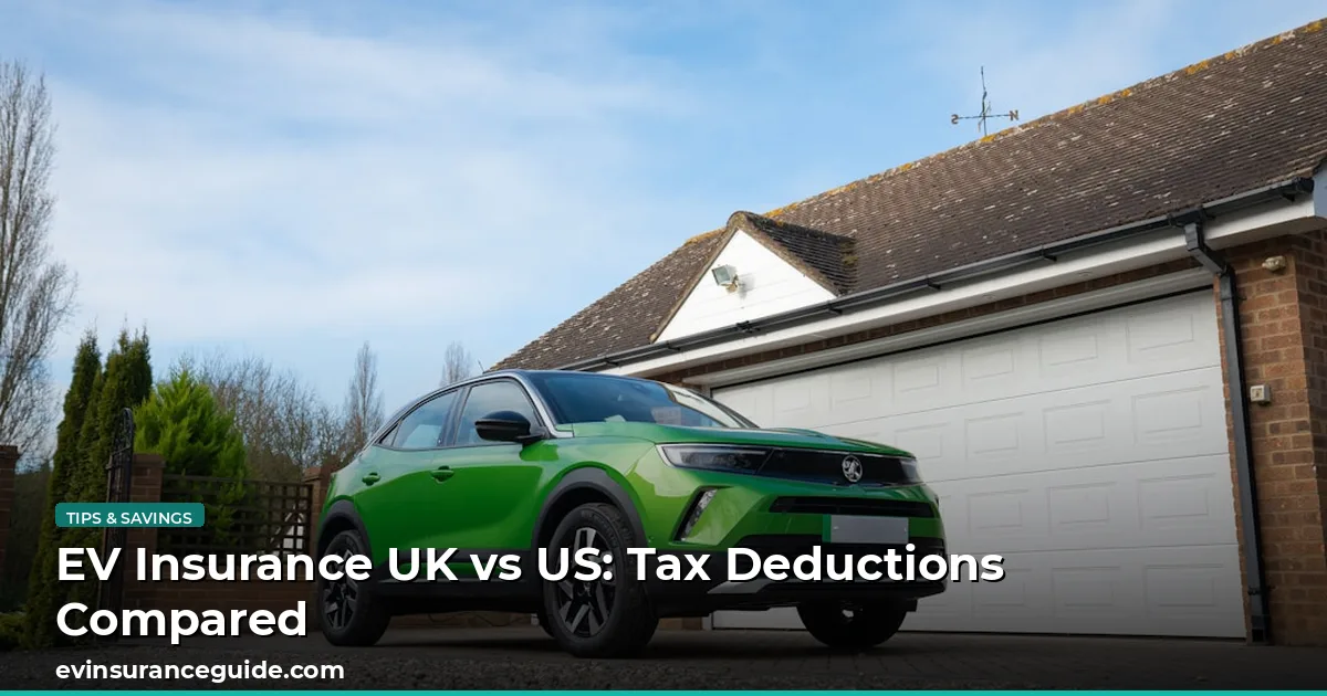 EV Insurance UK vs US: Tax Deductions Compared