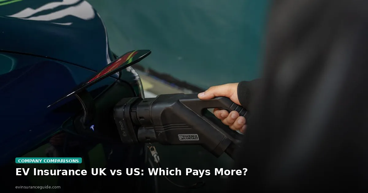 EV Insurance UK vs US: Which Pays More?