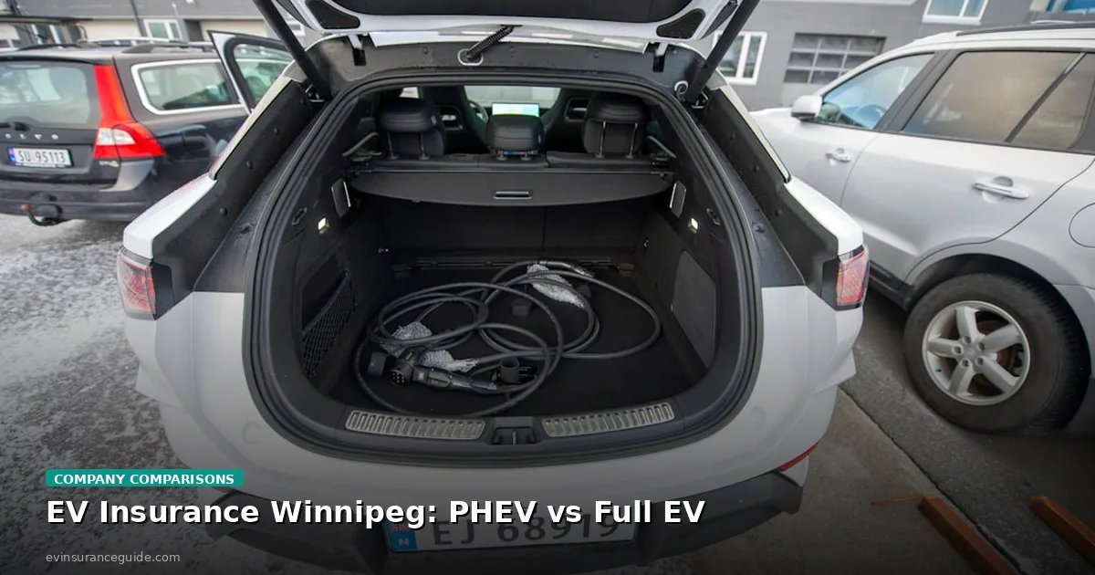 EV Insurance Winnipeg: PHEV vs Full EV