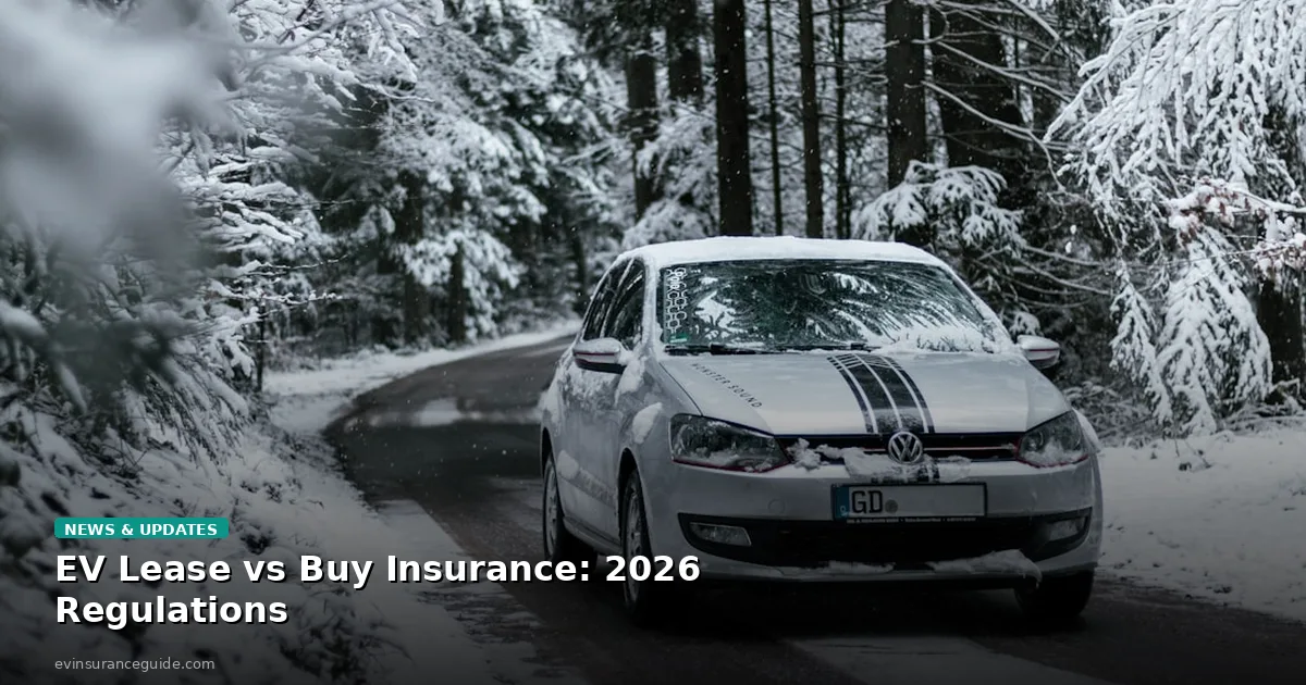 EV Lease vs Buy Insurance: 2026 Regulations