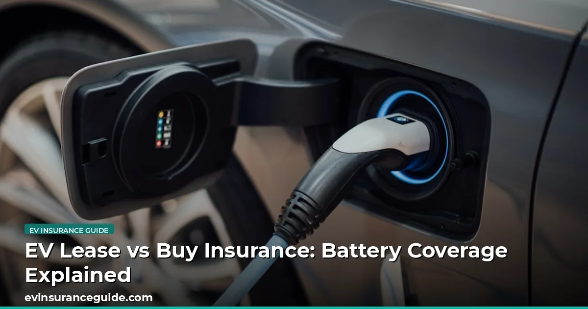 EV Lease vs Buy Insurance: Battery Coverage Explained