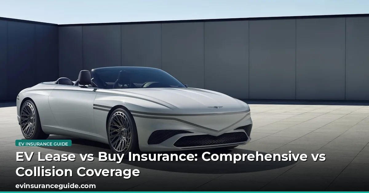 EV Lease vs Buy Insurance: Comprehensive vs Collision Coverage