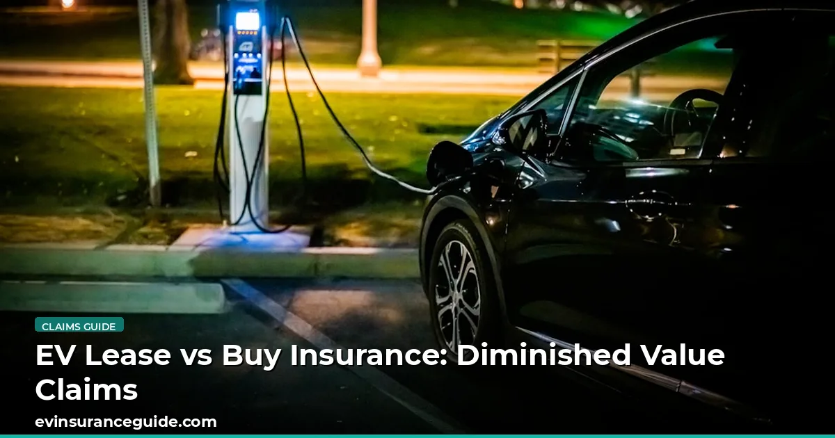 EV Lease vs Buy Insurance: Diminished Value Claims