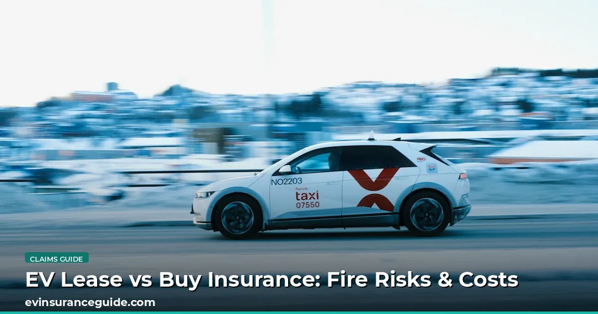 EV Lease vs Buy Insurance: Fire Risks & Costs