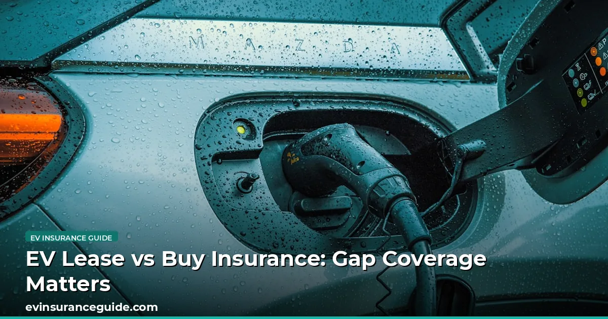 EV Lease vs Buy Insurance: Gap Coverage Matters