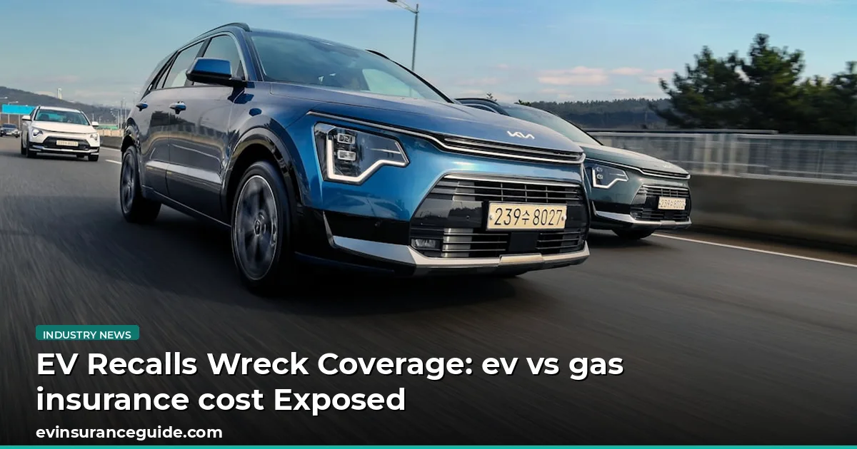 EV Recalls Wreck Coverage: ev vs gas insurance cost Exposed