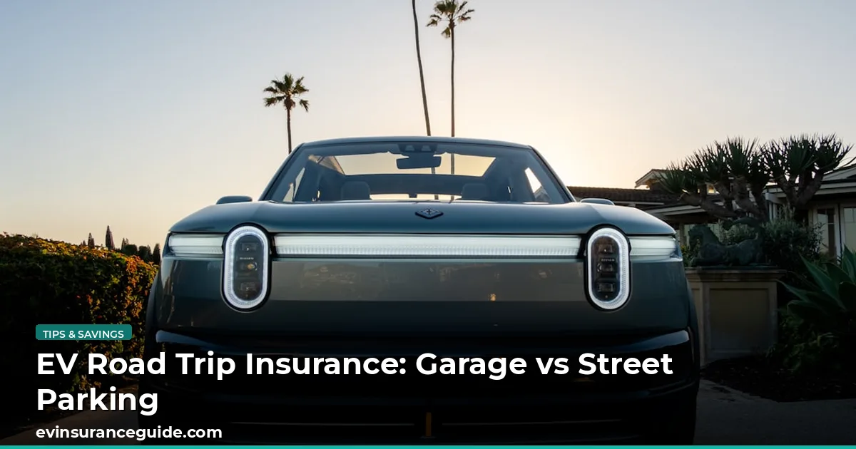 EV Road Trip Insurance: Garage vs Street Parking