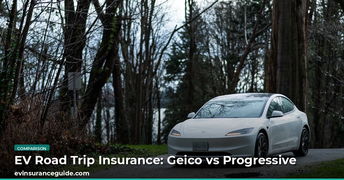 EV Road Trip Insurance: Geico vs Progressive