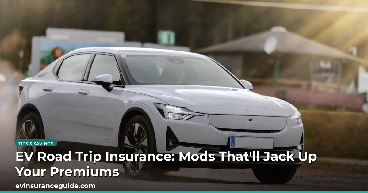 EV Road Trip Insurance: Mods That'll Jack Up Your Premiums