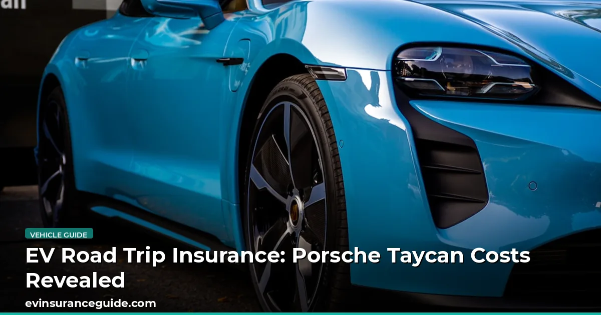 EV Road Trip Insurance: Porsche Taycan Costs Revealed