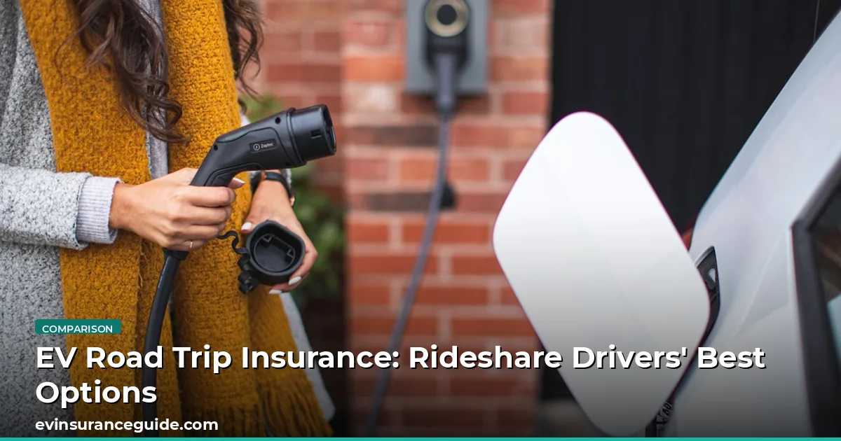 EV Road Trip Insurance: Rideshare Drivers' Best Options