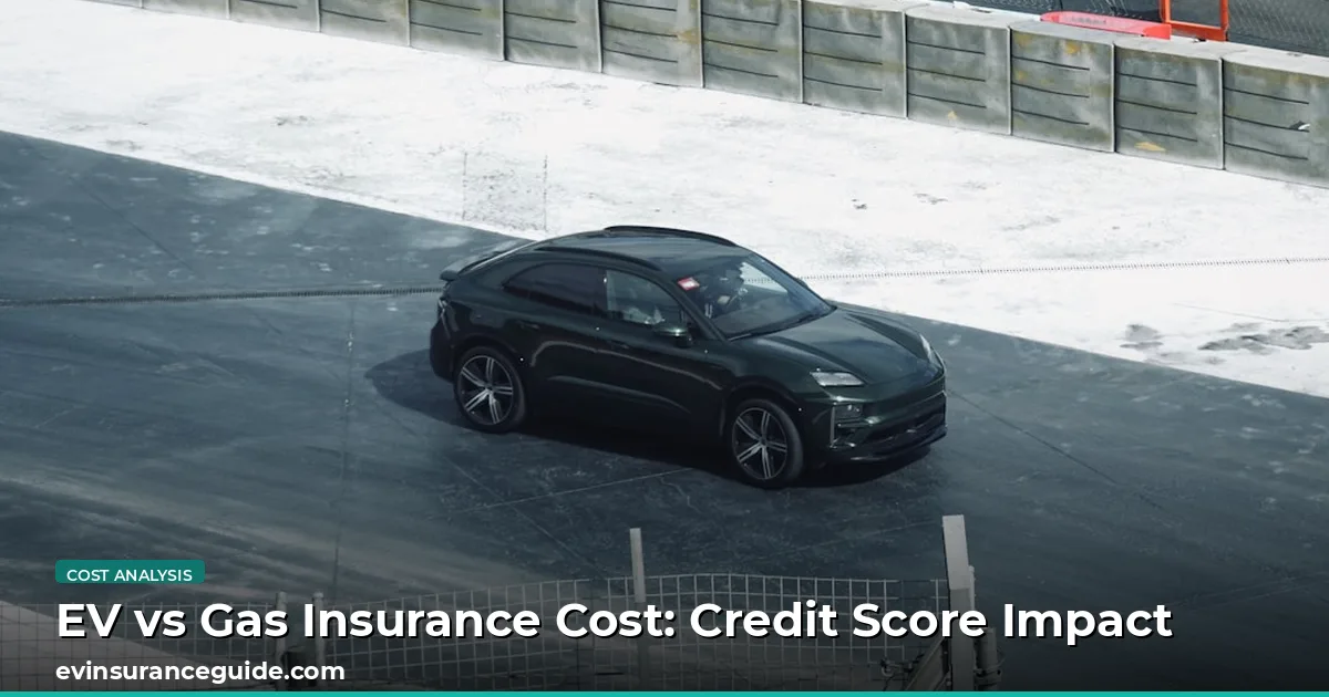 EV vs Gas Insurance Cost: Credit Score Impact