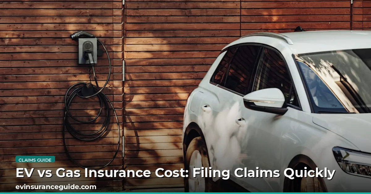 EV vs Gas Insurance Cost: Filing Claims Quickly