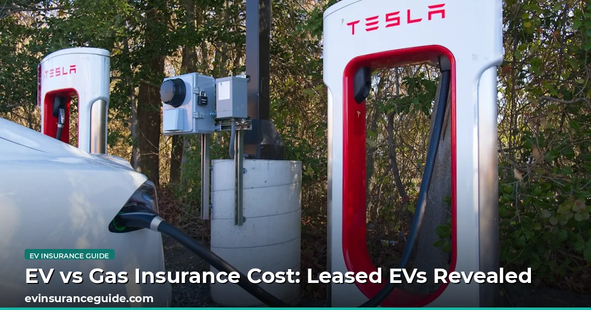 EV vs Gas Insurance Cost: Leased EVs Revealed