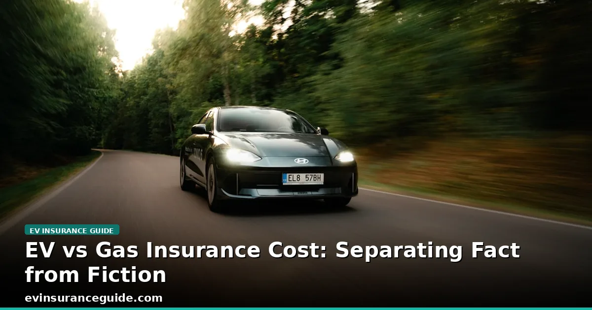 EV vs Gas Insurance Cost: Separating Fact from Fiction
