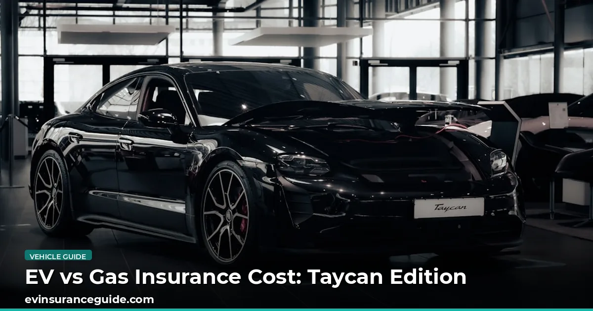 EV vs Gas Insurance Cost: Taycan Edition