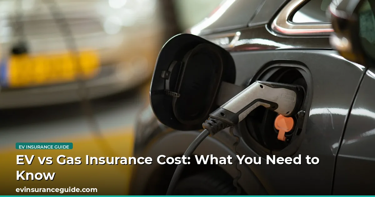 EV vs Gas Insurance Cost: What You Need to Know