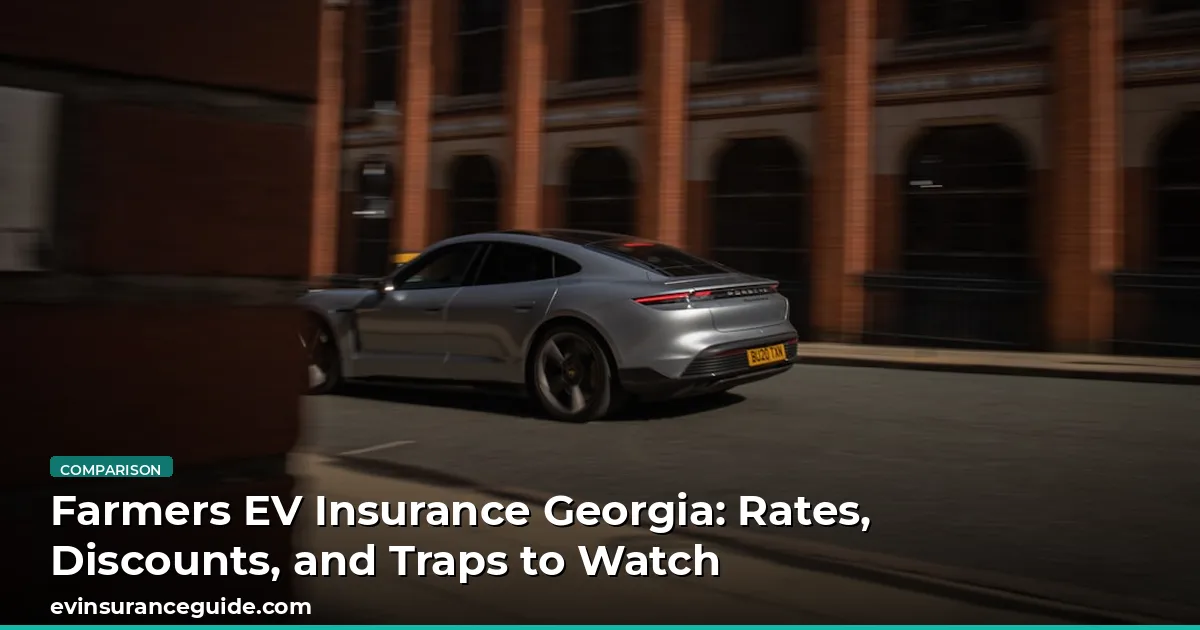 Farmers EV Insurance Georgia: Rates, Discounts, and Traps to Watch