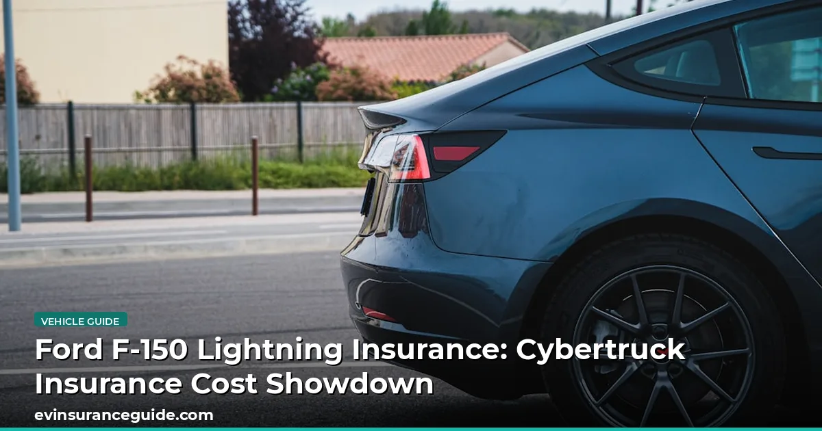 Ford F-150 Lightning Insurance: Cybertruck Insurance Cost Showdown