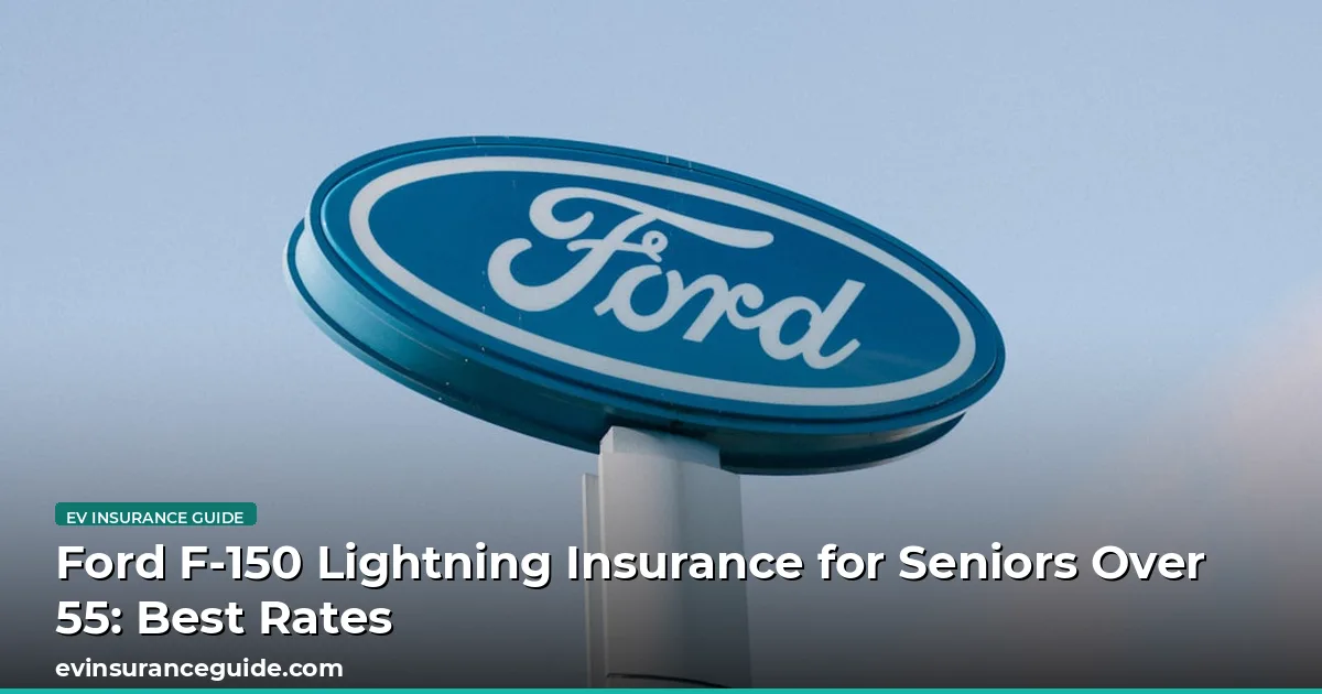 Ford F-150 Lightning Insurance for Seniors Over 55: Best Rates